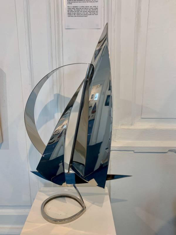 - a Sculpture by John Mellows, measuring 64 x 37 cm (H x W) £525